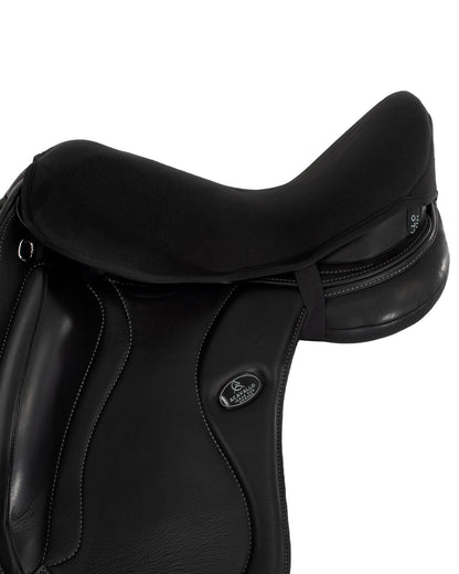 Acavallo Dressage 10mm Gel Seat Saver Dri-Lex Black