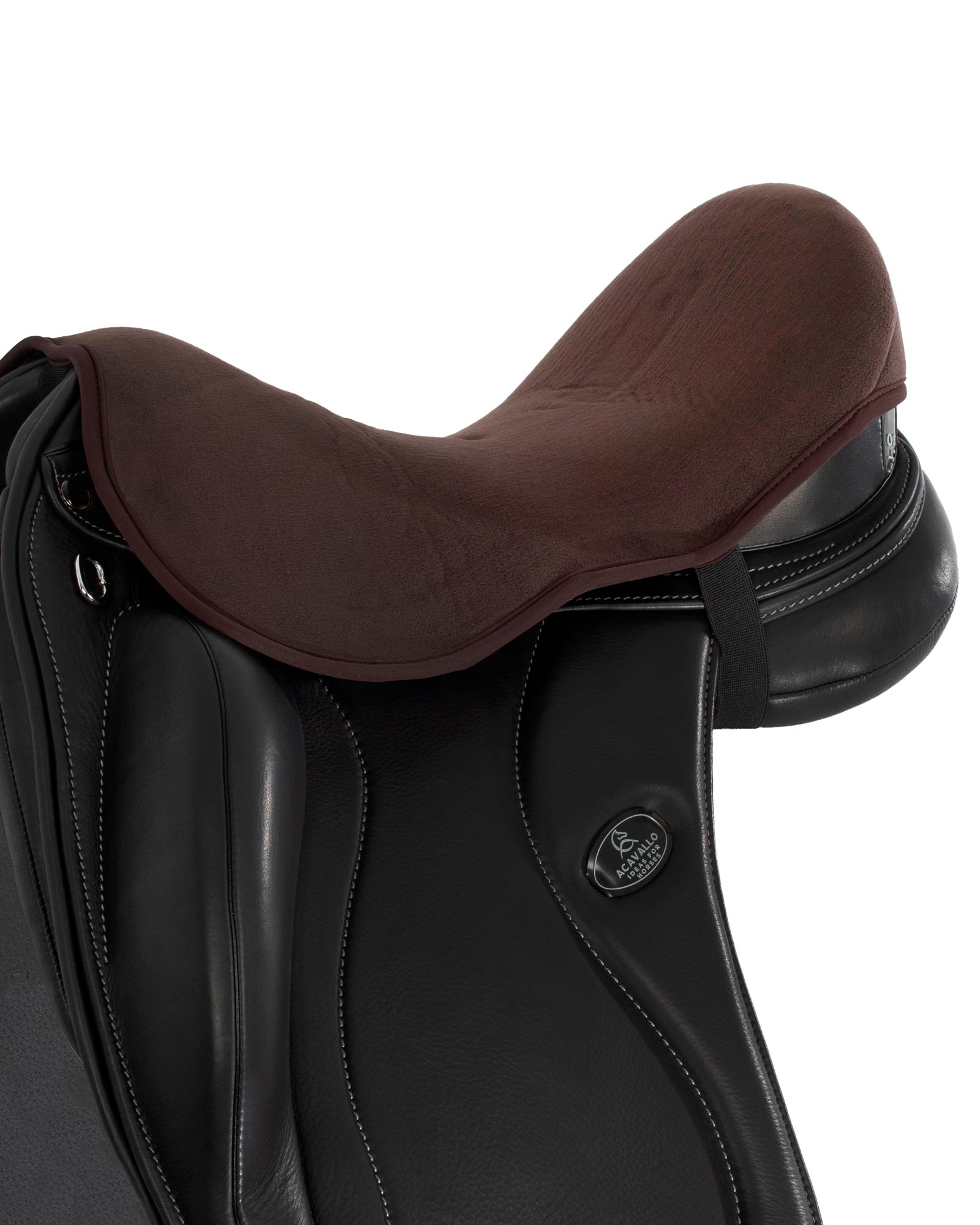 Acavallo Dressage 10mm Gel Seat Saver Dri-Lex Brown