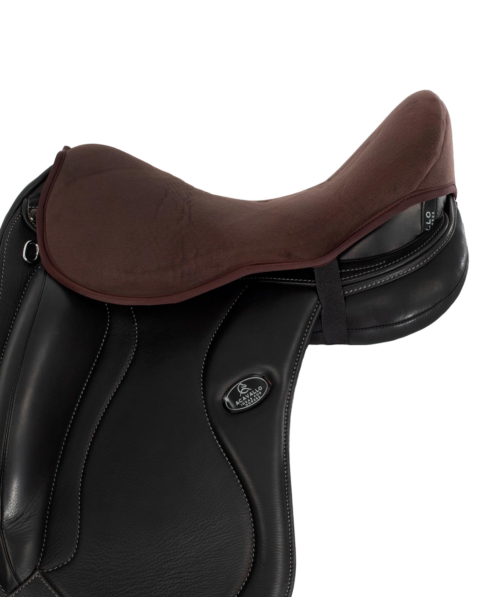 Acavallo Dressage 10mm Gel Seat Saver Dri-Lex Brown