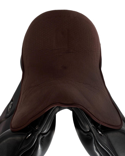 Acavallo Dressage 10mm Gel Seat Saver Dri-Lex Brown