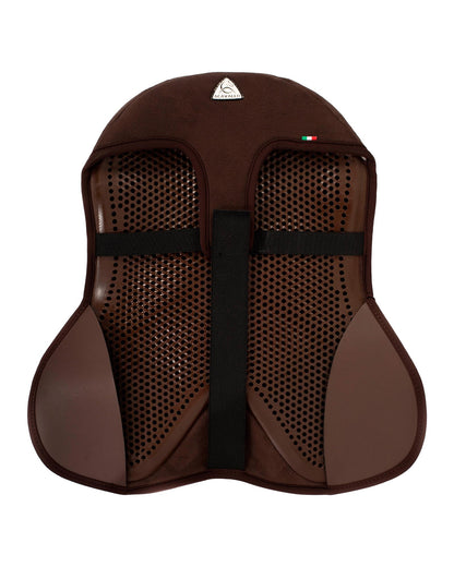 Acavallo Dressage 10mm Gel Seat Saver Dri-Lex Brown