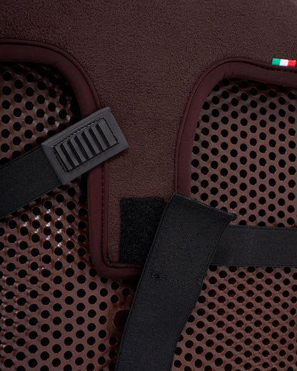 Acavallo Dressage 10mm Gel Seat Saver Dri-Lex Brown