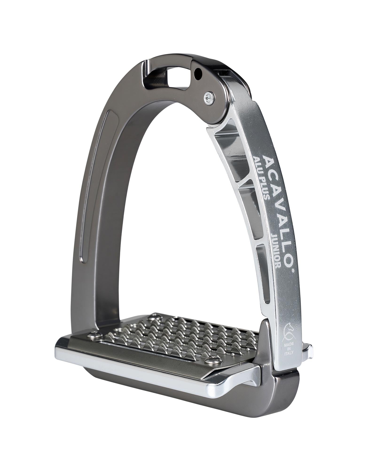 Acavallo Arena Aluplus Junior Stirrups Titanium