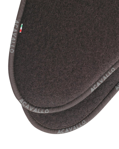 Acavallo Pad Mf Jccs Cw-Cs Virgin Wool Flat Brown