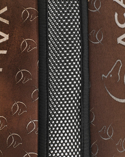 Acavallo Pad Mf Ds Sw-3Ds Suede Silicone Grip Flat Brown