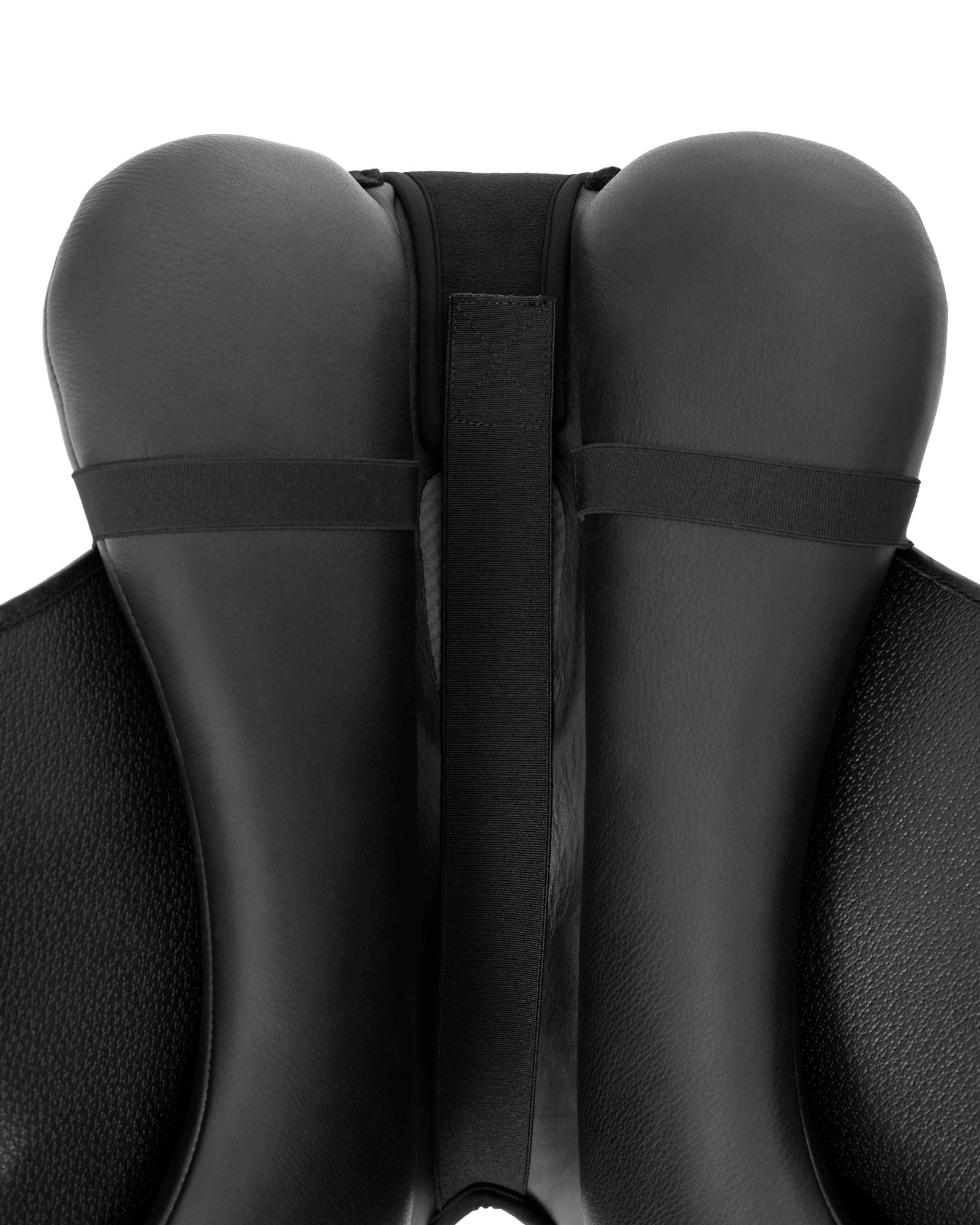 Acavallo Ortho-Pubis Seat Saver Dressage Gel-Out Dri-Lex 20mm Black