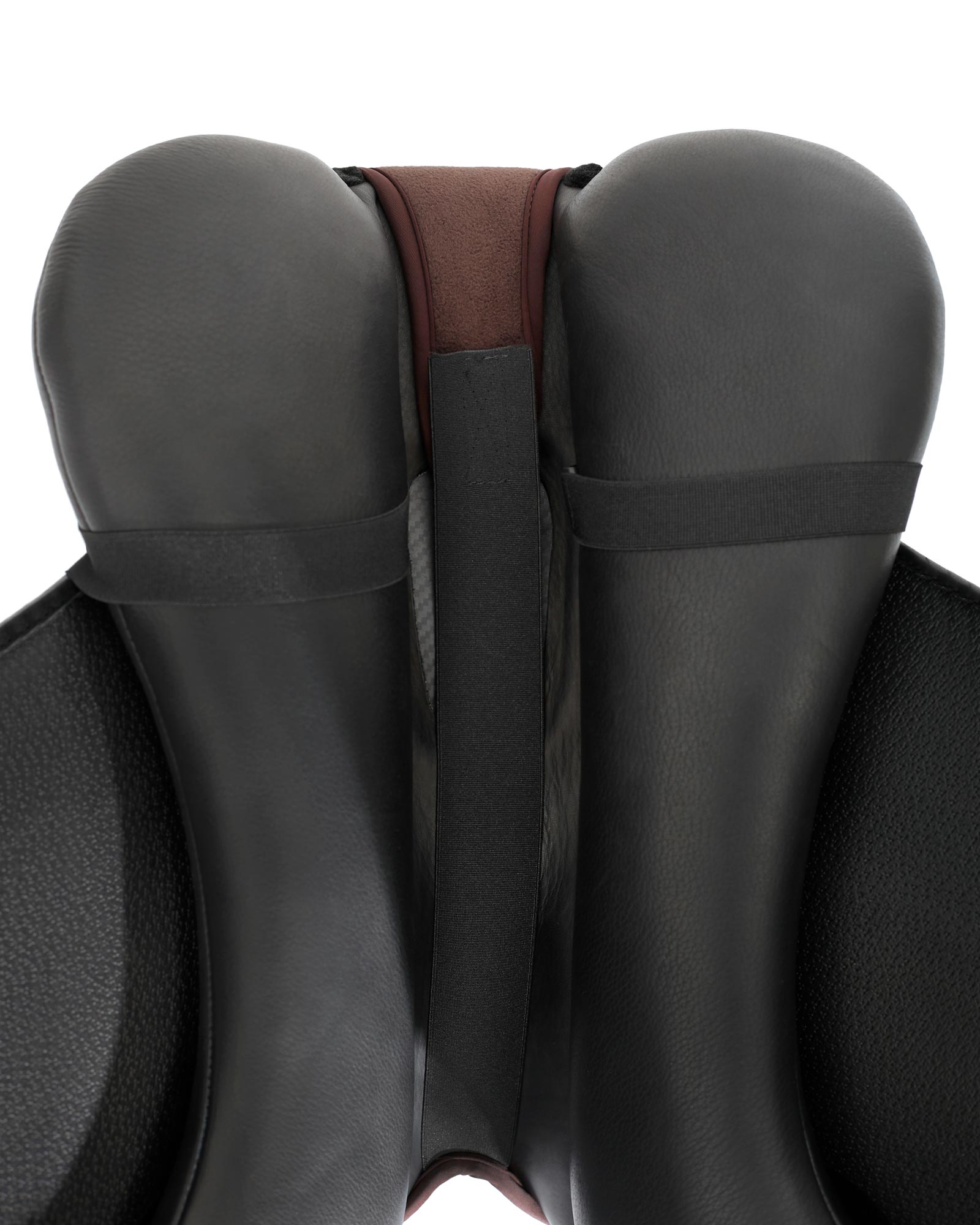 Acavallo Ortho-Pubis Seat Saver Dressage Gel-Out Dri-Lex 20mm Brown