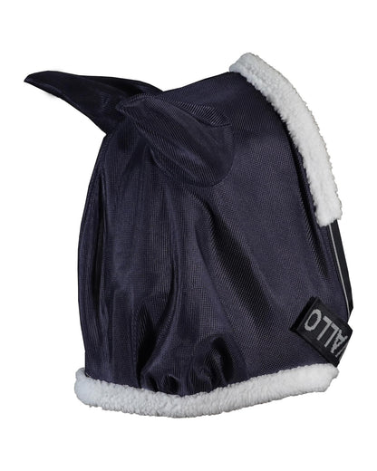 Acavallo Fly Mask Breathable Fabric Navy