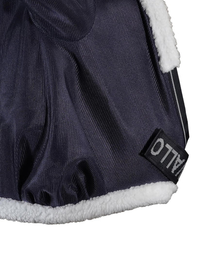 Acavallo Fly Mask Breathable Fabric Navy
