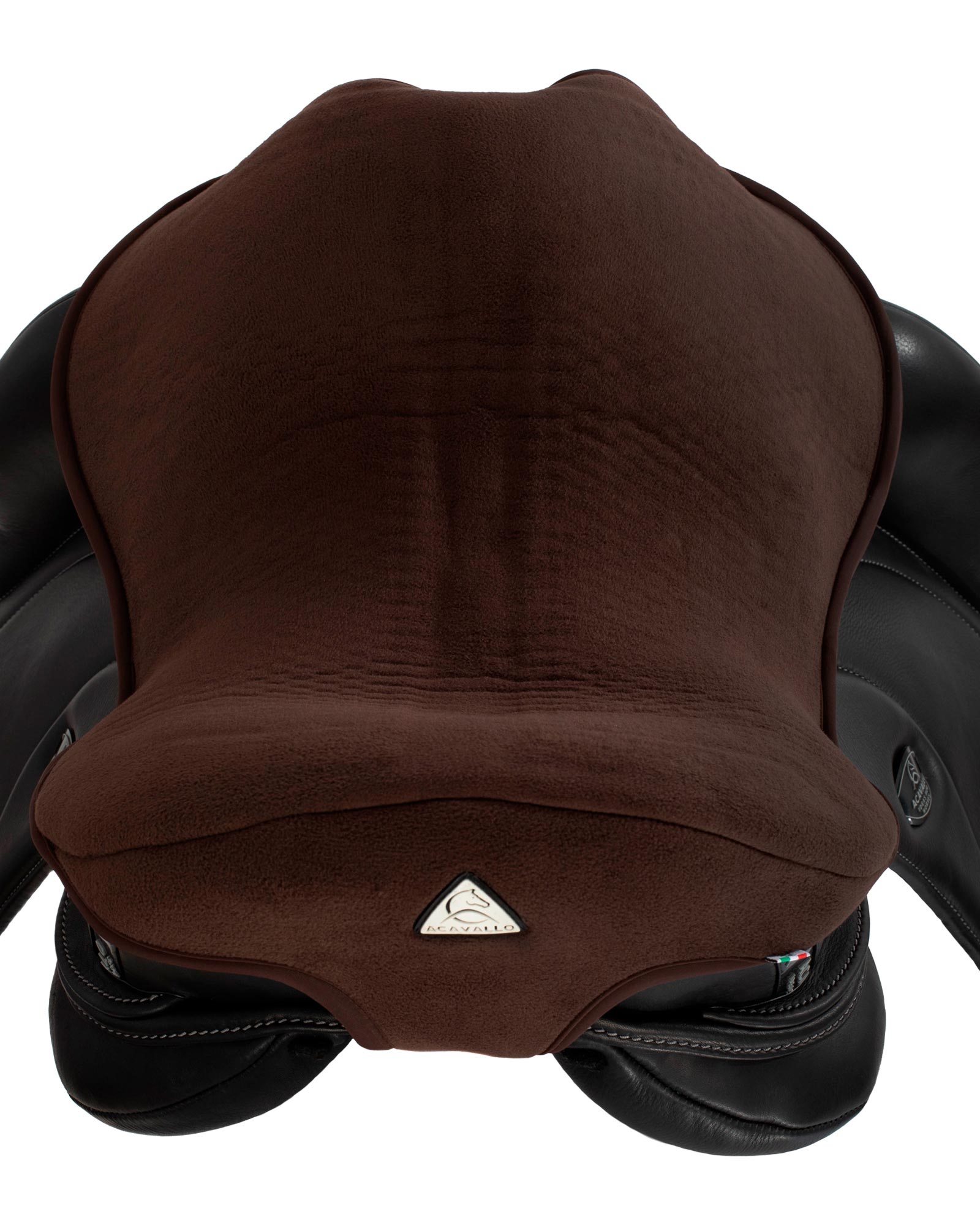 Acavallo Standard Seat Saver Dressage Classic Gel-In Dri-Lex 20mm Brown