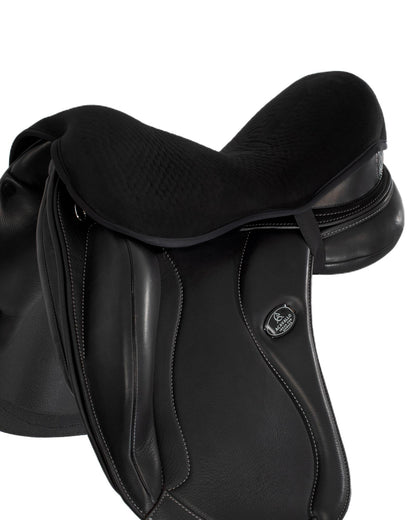 Acavallo Standard Seat Saver Dressage Classic Gel-In Dri-Lex 20mm Black