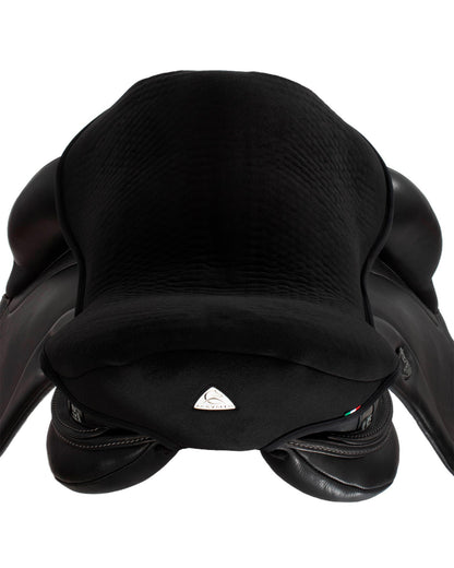 Acavallo Standard Seat Saver Dressage Classic Gel-In Dri-Lex 20mm Black