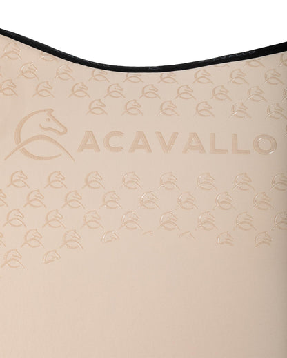 Acavallo Saddle Pad Ds Cw-Cs Elastane & Bamboo Silicone Grip Sand/Black