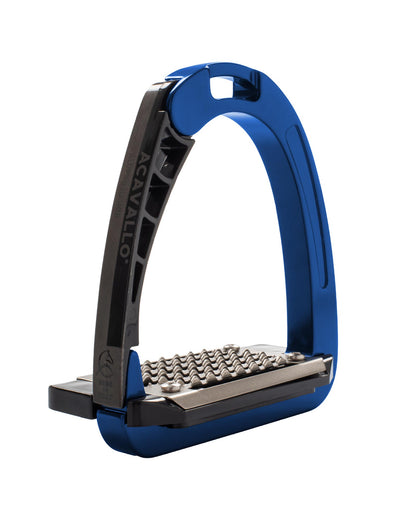 Acavallo Arena Alupro Junior Stirrups Blue