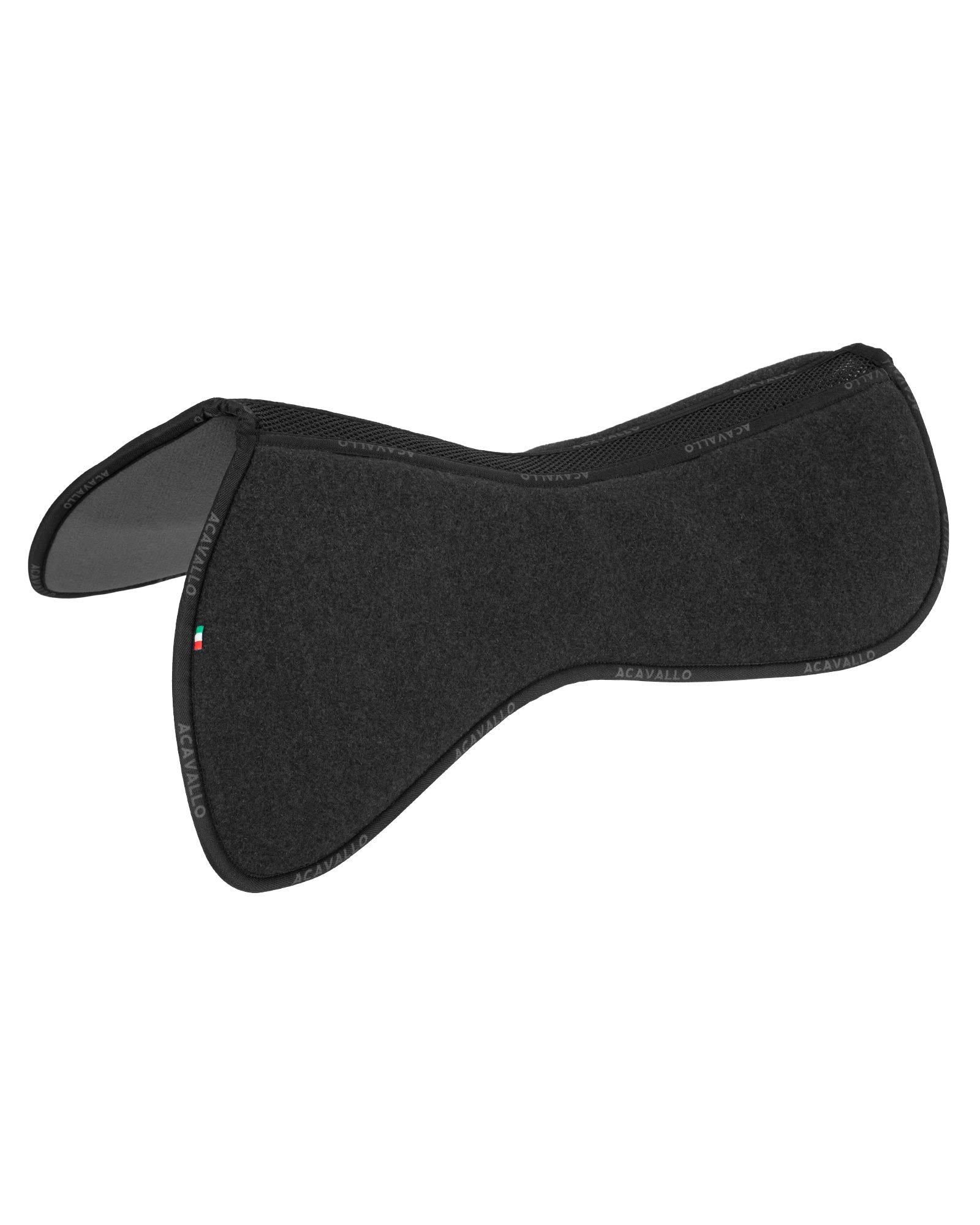 Acavallo Pad Mf Jccs Cw-3Ds Double Felt Flat Black