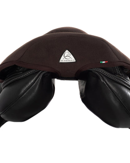 Acavallo Ortho-Coccyx Seat Saver Jumping Classic Gel-In Dri-Lex 20mm Brown