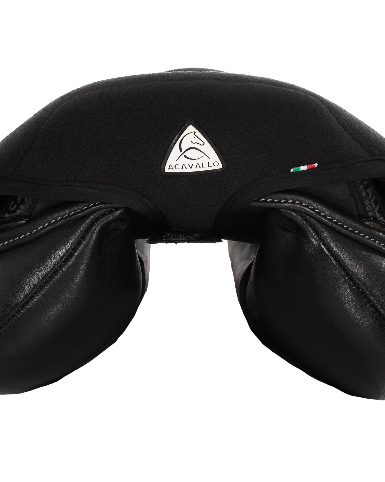 Acavallo Ortho-Coccyx Seat Saver Jumping Classic Gel-In Dri-Lex 20mm Black