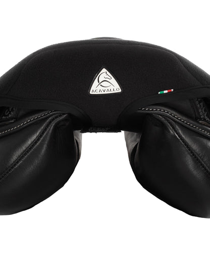 Acavallo Ortho-Coccyx Seat Saver Jumping Classic Gel-In Dri-Lex 20mm Black