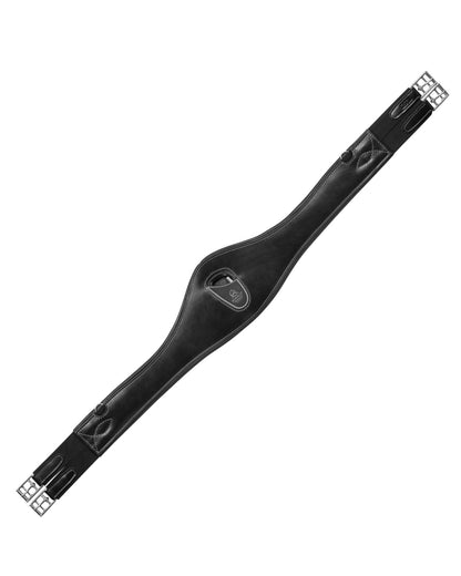 Acavallo Anatomical Jumping Girth Calfskin Black