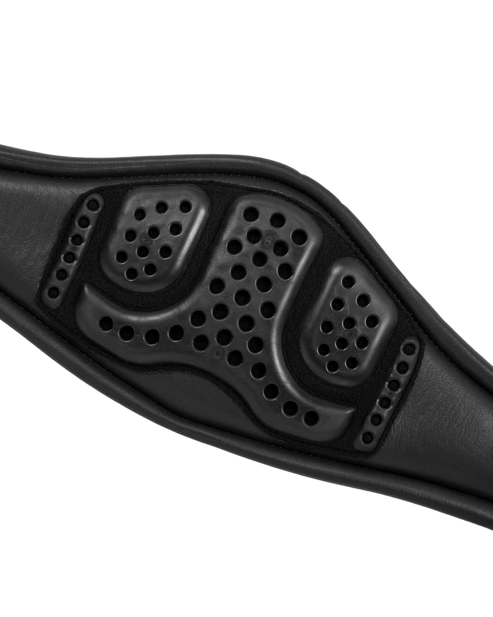 Acavallo Anatomical Jumping Girth Calfskin Black