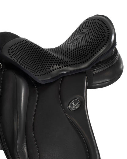 Acavallo Standard Seat Saver Dressage Classic Gel-Out Dri-Lex 10mm Black