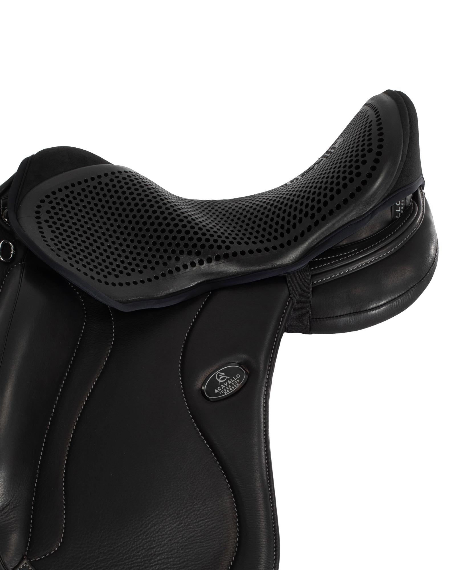 Acavallo Standard Seat Saver Dressage Classic Gel-Out Dri-Lex 10mm Black