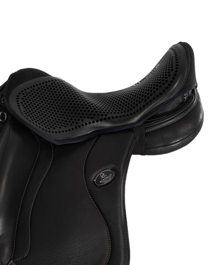 Acavallo Standard Seat Saver Dressage Classic Gel-Out Dri-Lex 10mm Black