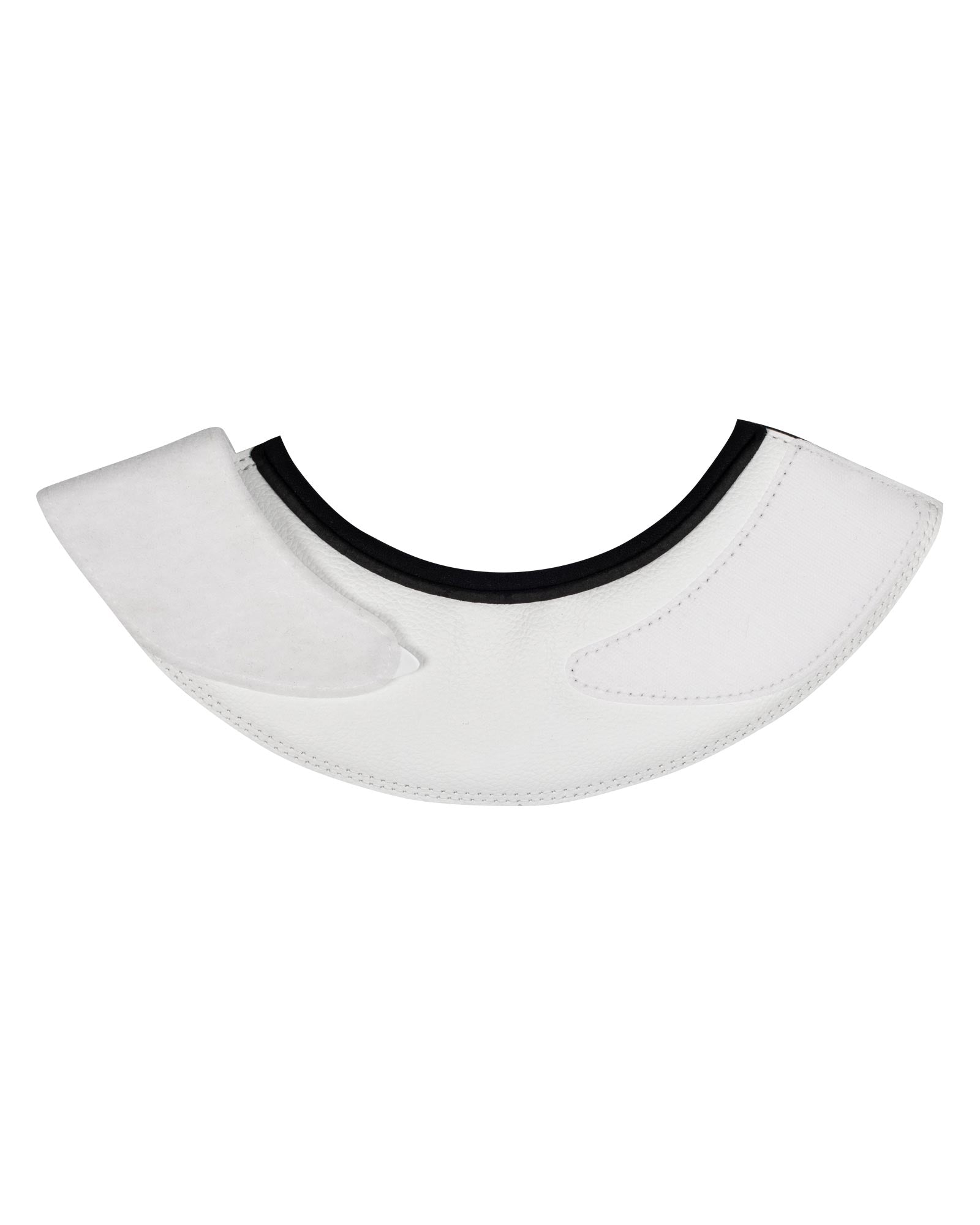 Acavallo Bell Boots Eco-Leather & Hook-And-Loop Closure White