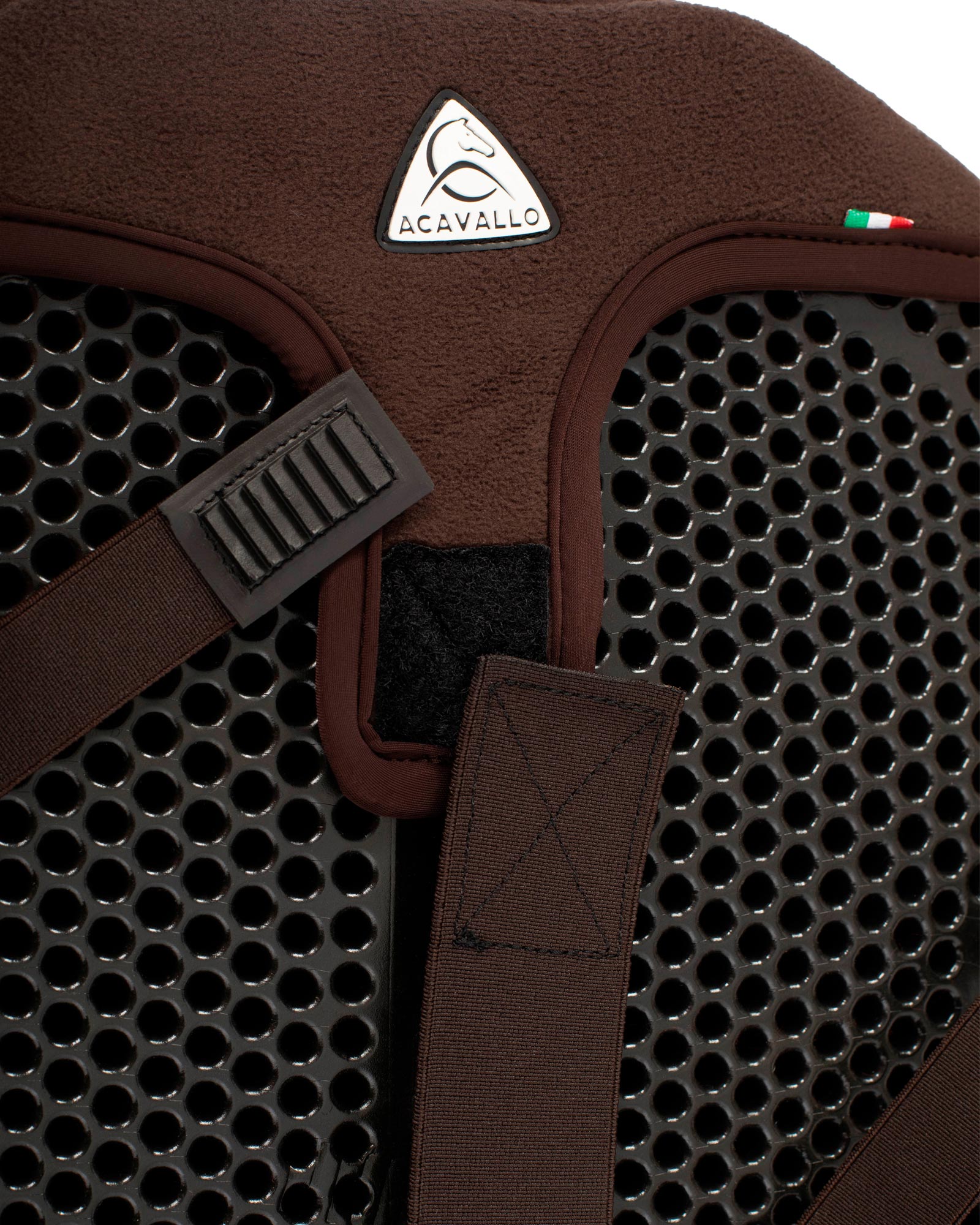 Acavallo Standard Seat Saver Jumping Classic Gel-In Dri-Lex 20mm Brown