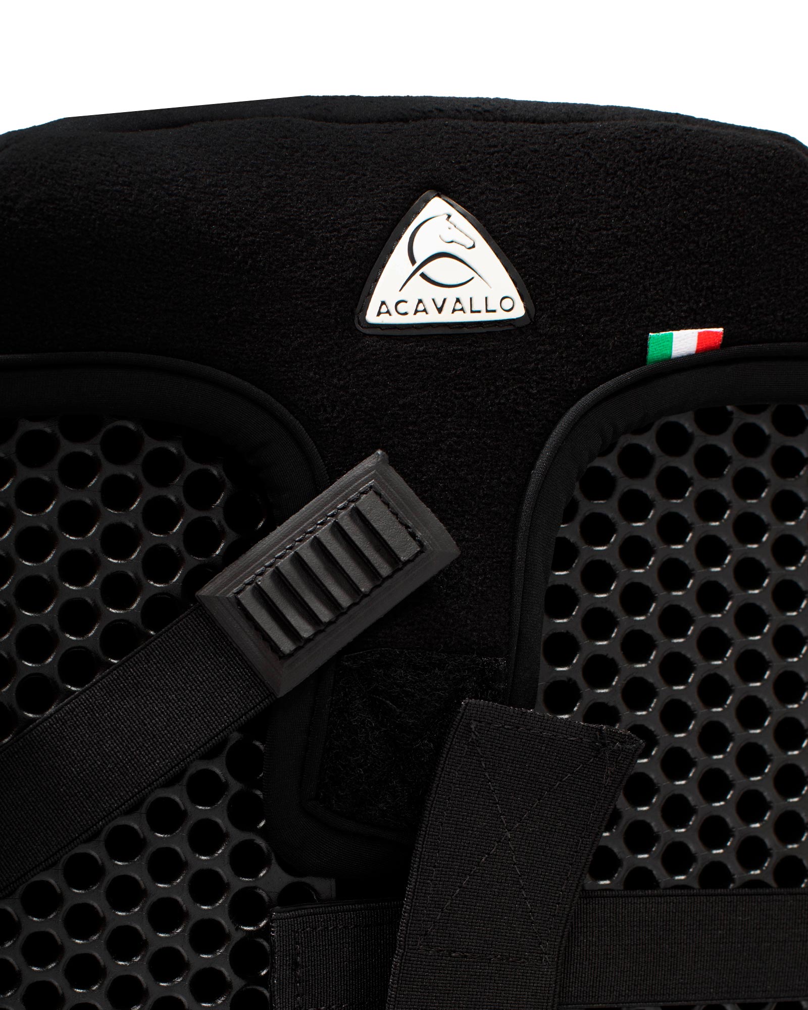 Acavallo Standard Seat Saver Jumping Classic Gel-In Dri-Lex 20Mm Black Large