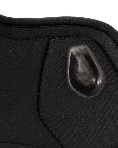 Acavallo Opera Fetlock Boots Elastic And Button Fastening Brown/Titanium Gold