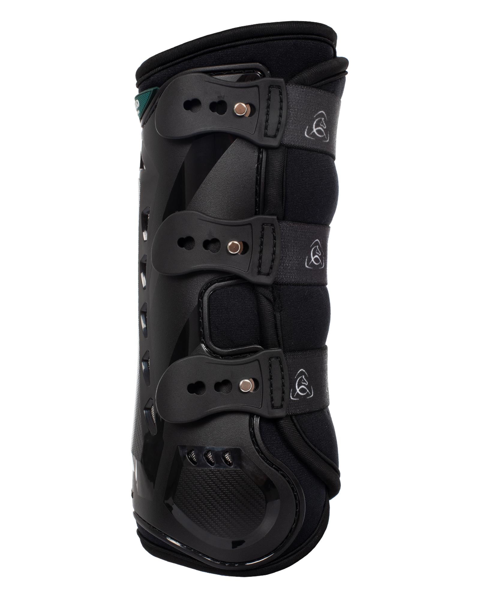 Acavallo Anatomical Hind Dressage Boots Black