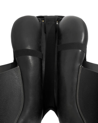 Acavallo Standard Seat Saver Jumping Air Plus Gel-Out Dri-Lex 10mm Black