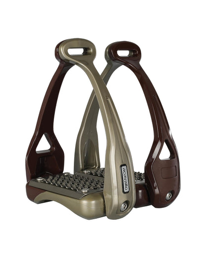 Acavallo Opera Stirrups Brown