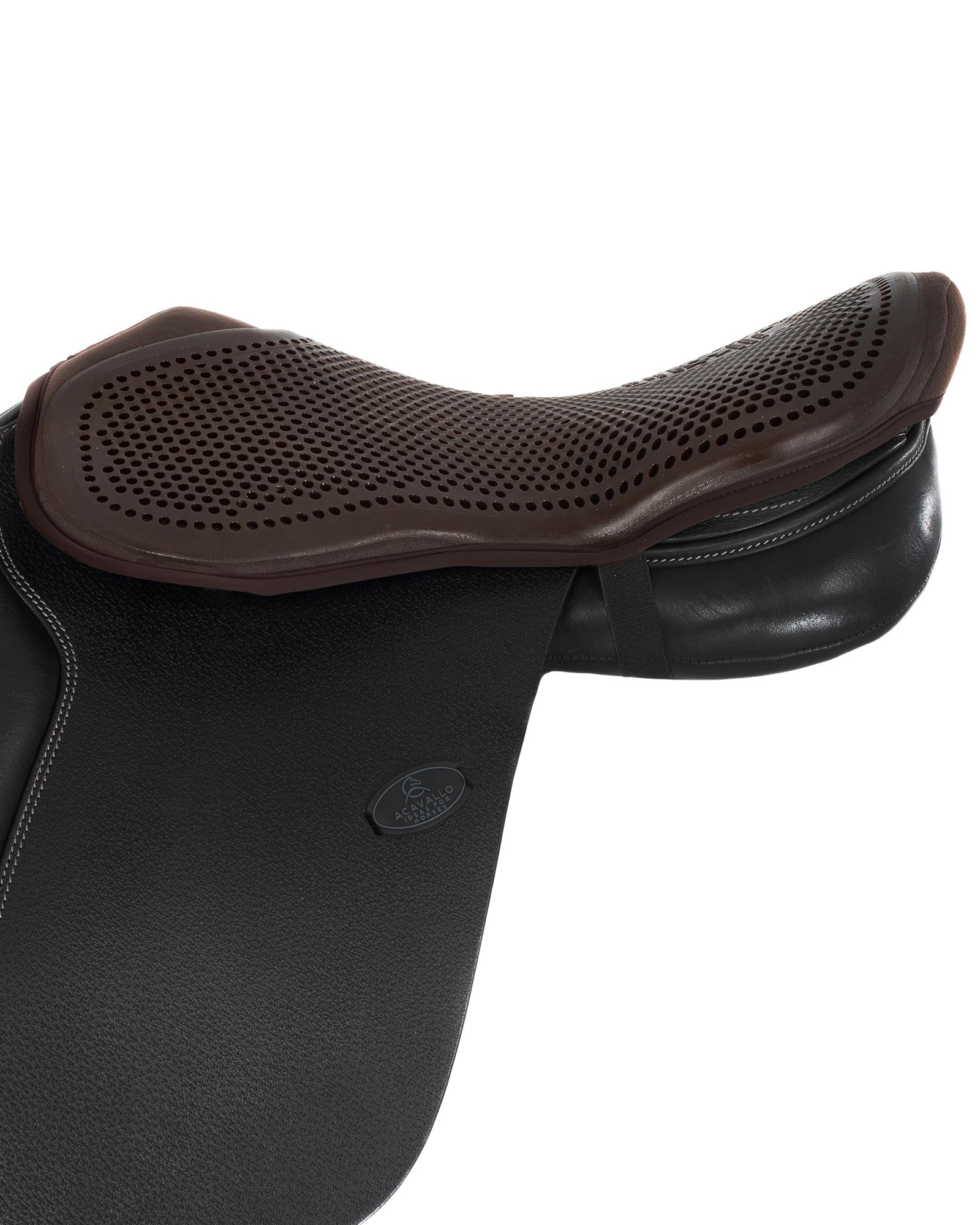 Acavallo Standard Seat Saver Jumping Classic Gel-Out Dri-Lex 10mm Brown