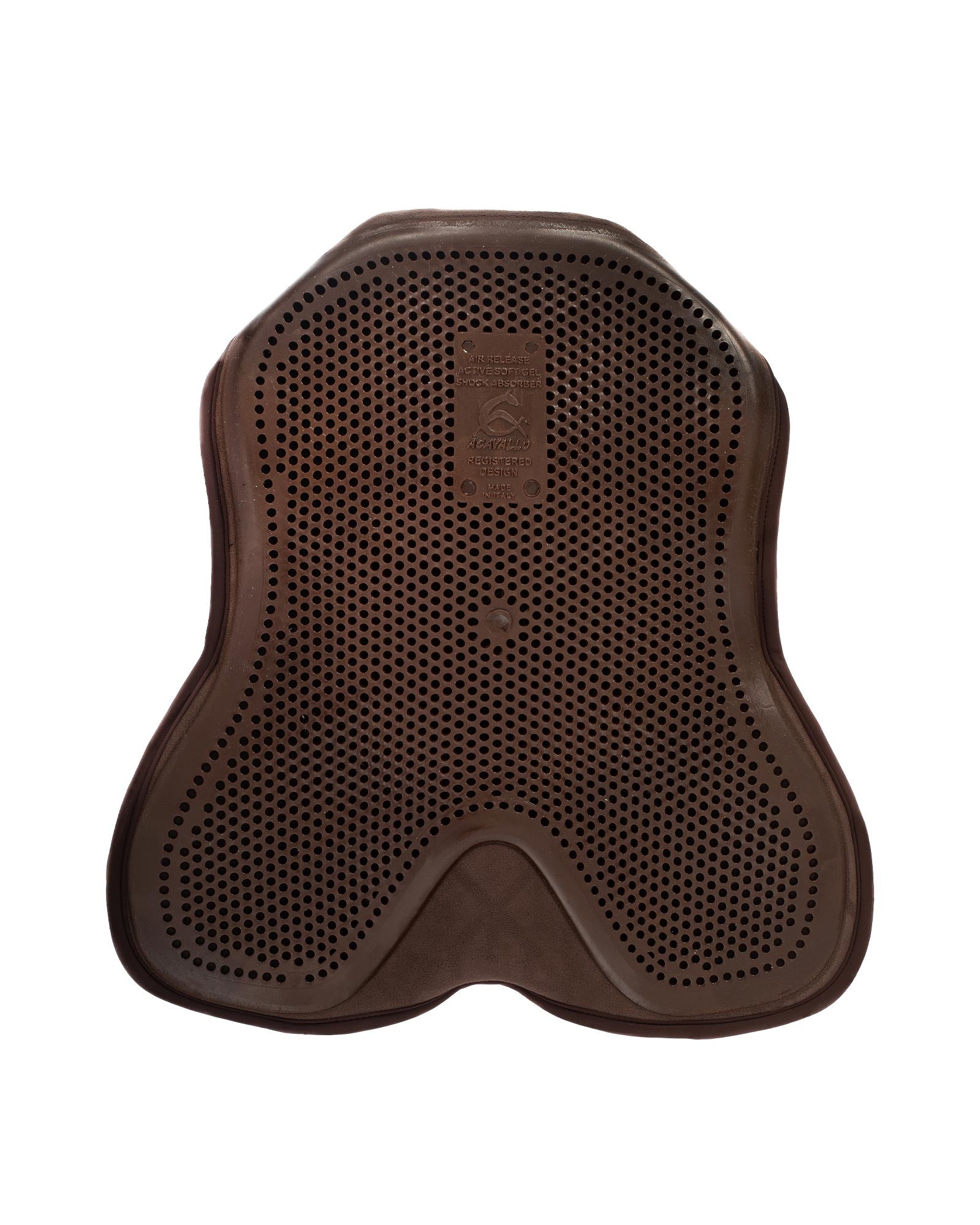 Acavallo Standard Seat Saver Jumping Classic Gel-Out Dri-Lex 10mm Brown