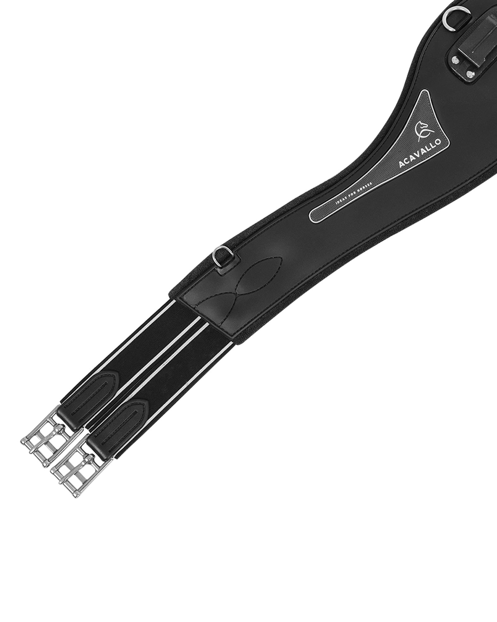 Acavallo Jumping Girth Gel Pvc Black