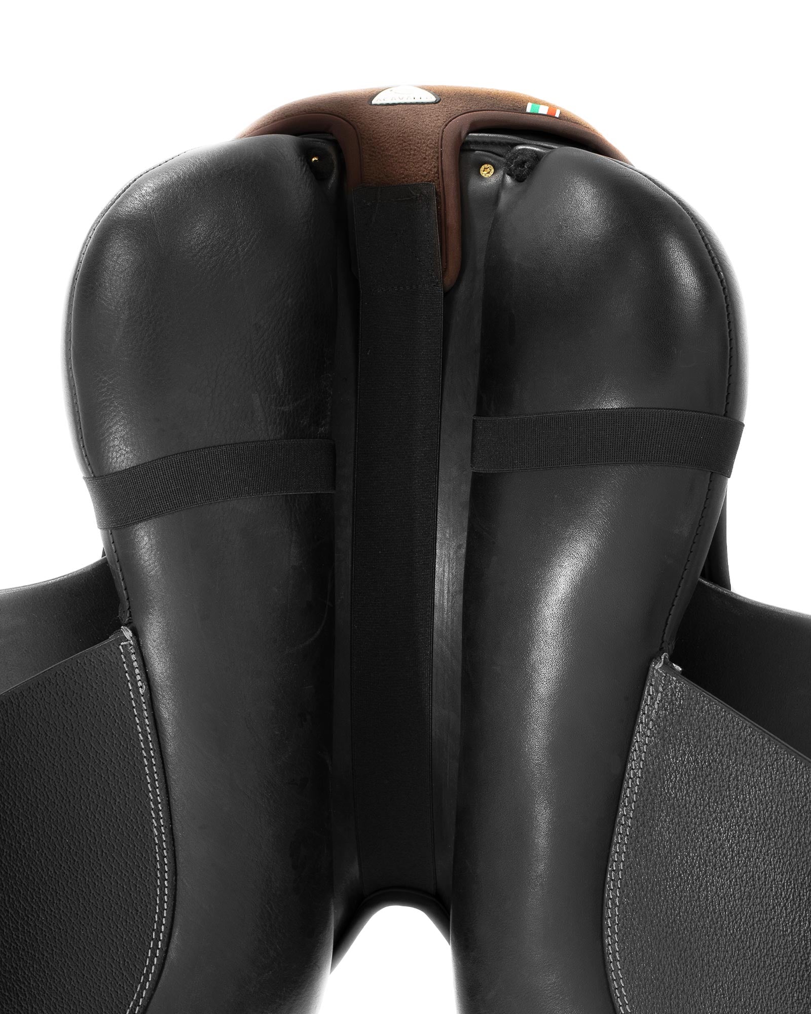 Acavallo Ortho-Pubis Seat Saver Jumping Hexagonal Gel-Out Dri-Lex 20mm Brown