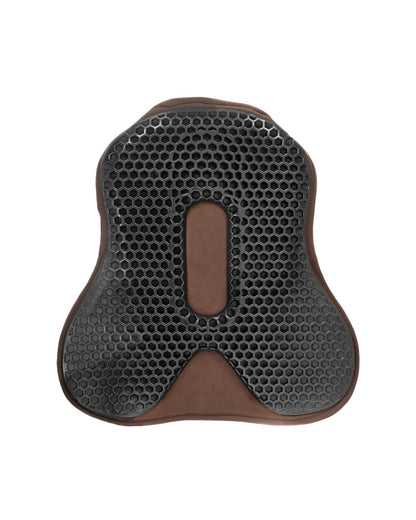 Acavallo Ortho-Pubis Seat Saver Jumping Hexagonal Gel-Out Dri-Lex 20mm Brown