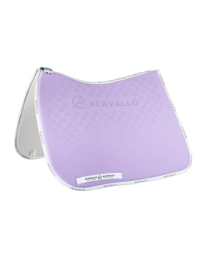 Acavallo Saddle Pad Ds Cw-Cs Elastane & Bamboo Silicone Grip Lilac/White
