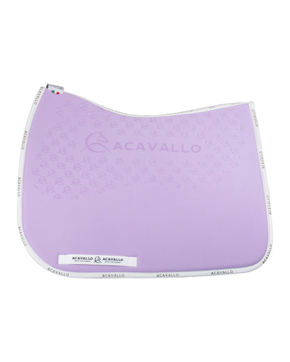 Acavallo Saddle Pad Ds Cw-Cs Elastane & Bamboo Silicone Grip Lilac/White