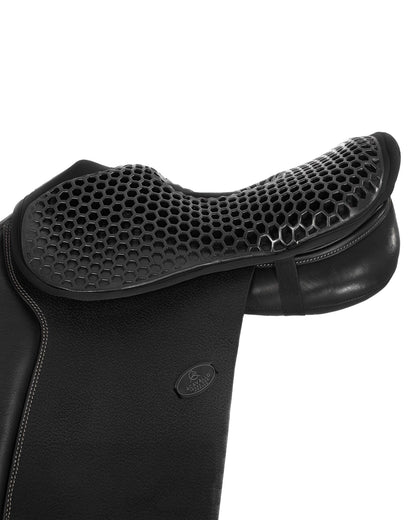 Acavallo Ortho-Pubis Seat Saver Jumping Hexagonal Gel-Out Dri-Lex 20mm Black
