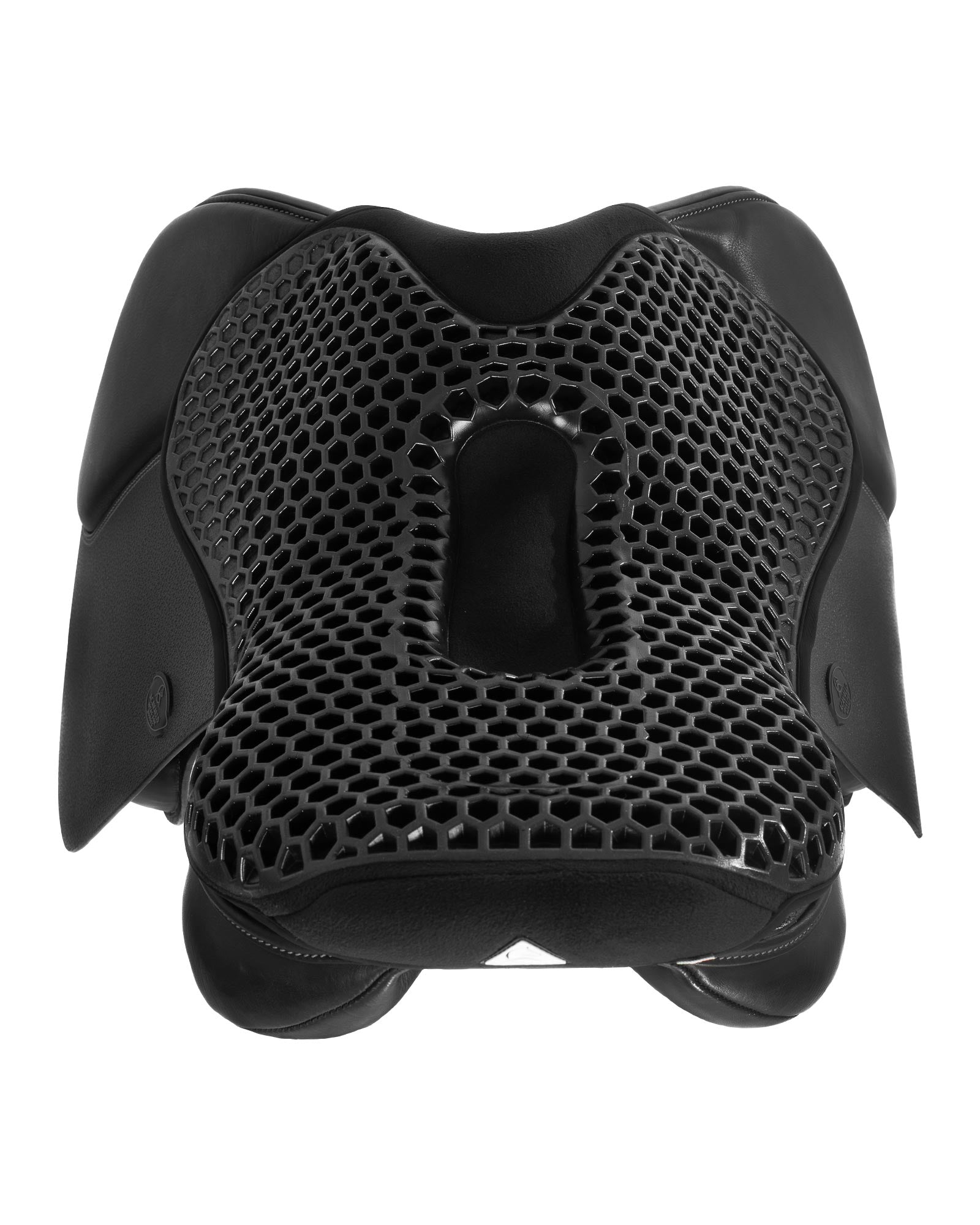 Acavallo Ortho-Pubis Seat Saver Jumping Hexagonal Gel-Out Dri-Lex 20mm Black