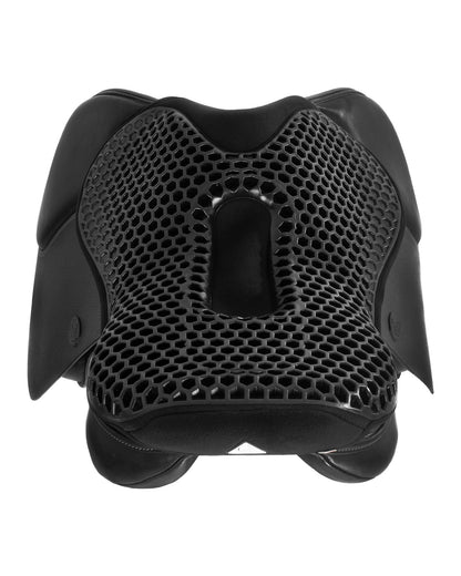 Acavallo Ortho-Pubis Seat Saver Jumping Hexagonal Gel-Out Dri-Lex 20mm Black