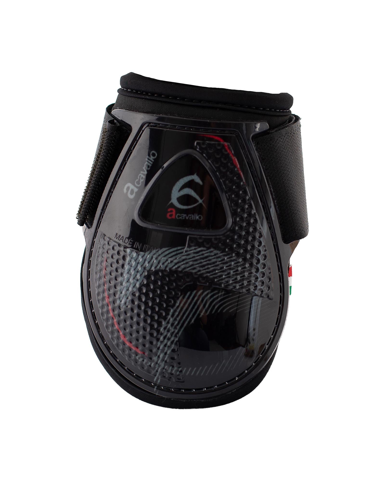 Acavallo Opera Young Fetlock Boots Classic Gel Black/Red
