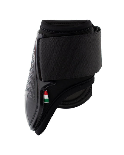 Acavallo Opera Young Fetlock Boots Classic Gel Black/Red