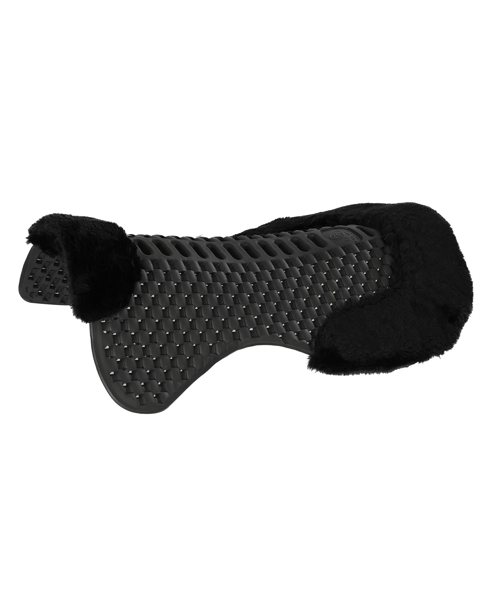 Acavallo Pad Piuma-Fs Respira-Fs Cut-Out Eva Flat Eco-Wool Black - Half Pad location-31143526467-outofstock…