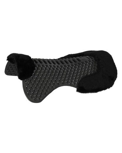 Acavallo Pad Piuma-Fs Respira-Fs Cut-Out Eva Flat Eco-Wool Black - Half Pad location-31143526467-outofstock…