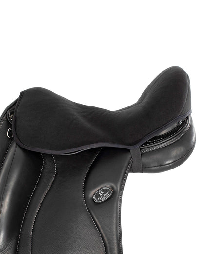 Acavallo Standard Seat Saver Dressage Air Plus Gel-In Dri-Lex 10mm Black