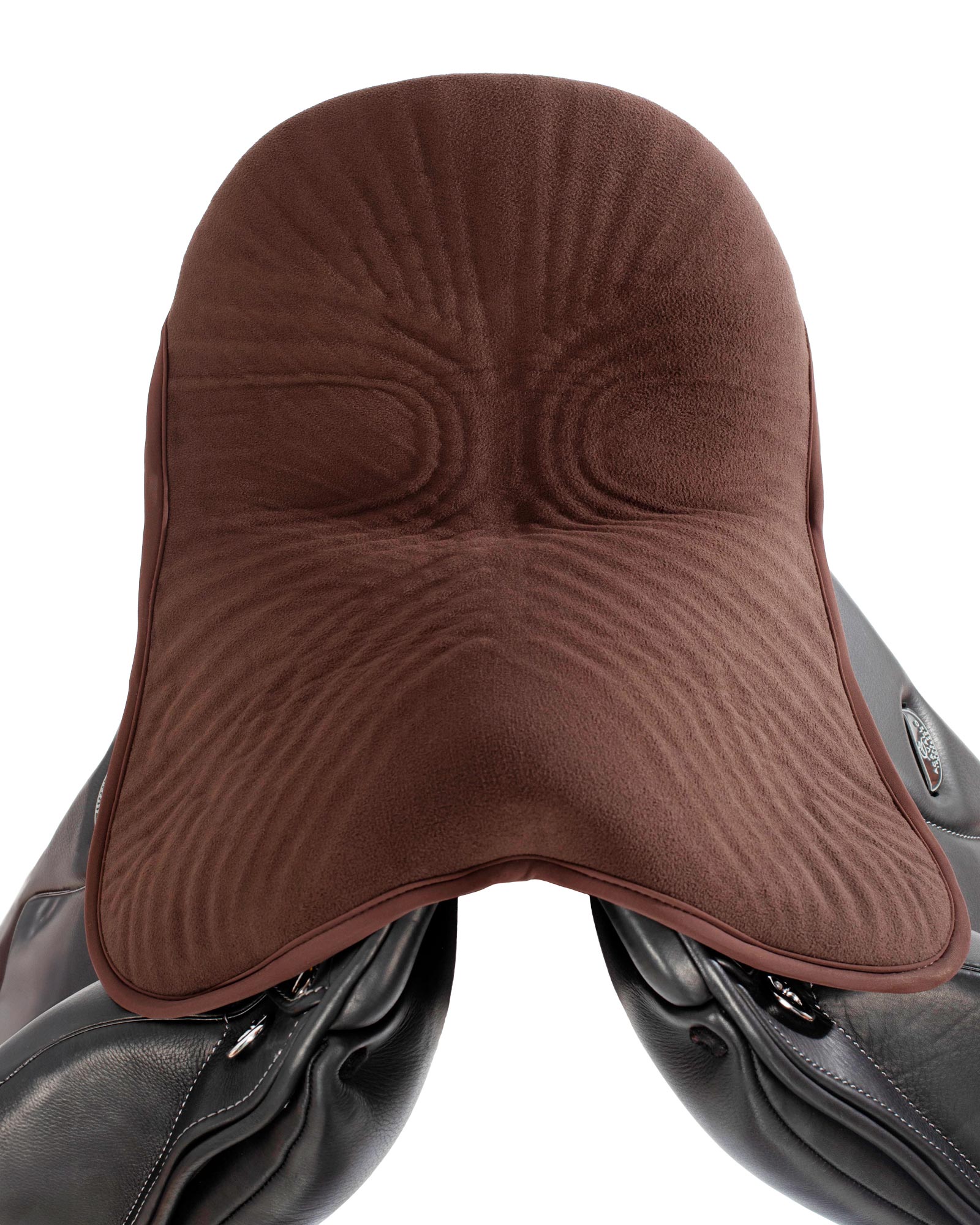 Acavallo Standard Seat Saver Dressage Air Plus Gel-In Dri-Lex 10mm Brown